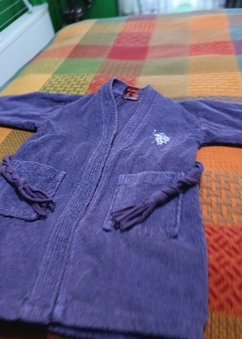 Mor Bağlamalı Street Wear Bornoz 5,6 - Görsel 7