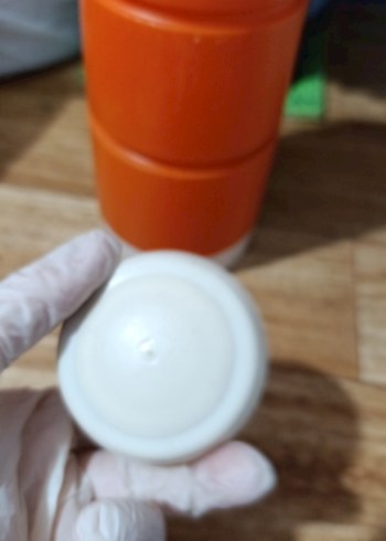 Canlı Turuncu cam termos 1 litre - Görsel 8