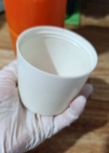 Canlı Turuncu cam termos 1 litre - Görsel 12