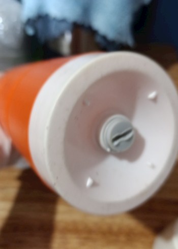 Canlı Turuncu cam termos 1 litre - Görsel 6