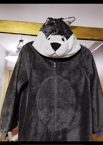 pelüş kurt uyku tulumu 4-5 yaş - Görsel 2