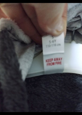 pelüş kurt uyku tulumu 4-5 yaş - Görsel 5