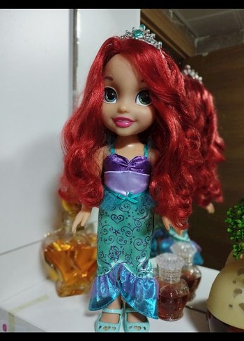 DİSNEY ARİEL Renkli Deniz Kızı Oyuncak Bebek - Görsel 2