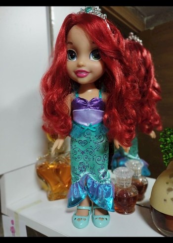 DİSNEY ARİEL Renkli Deniz Kızı Oyuncak Bebek - Görsel 9