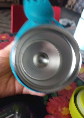 baby Hops Renkli Çocuk Termosu Yeşil - Görsel 8