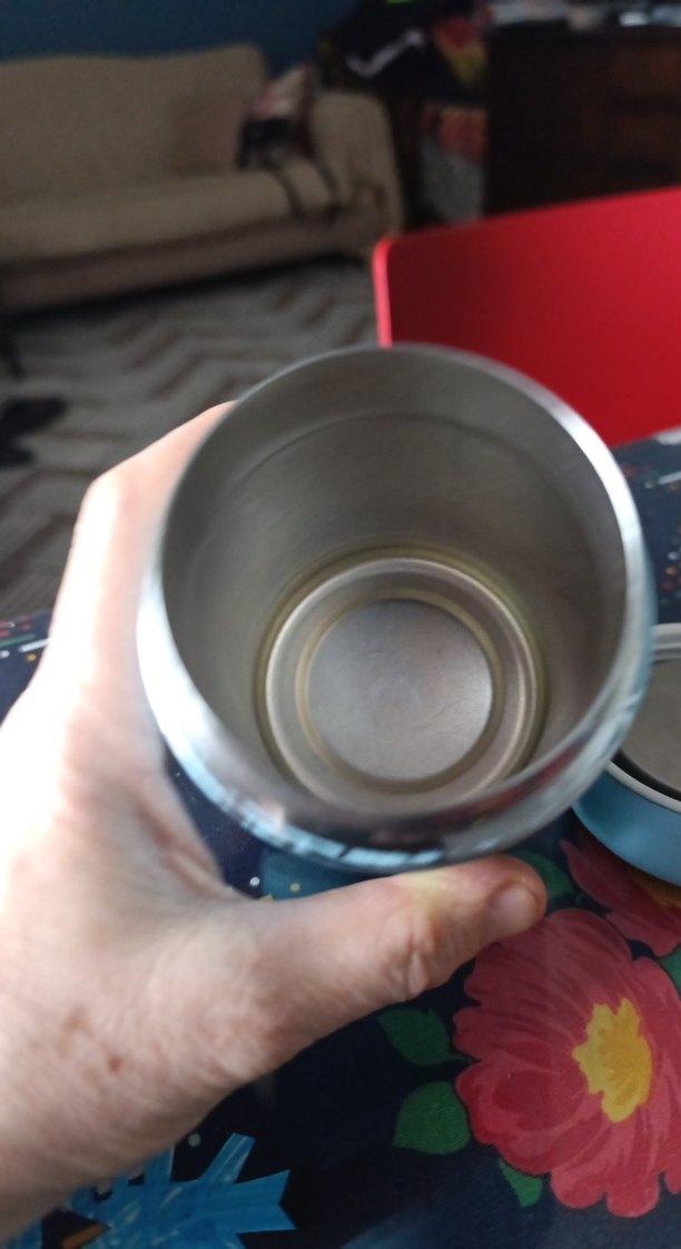 Pastel Mavi Yıldızlı bebek mama termosu - Görsel 3