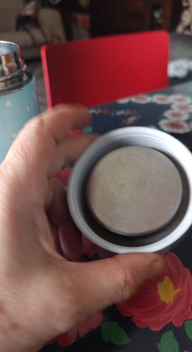 Pastel Mavi Yıldızlı bebek mama termosu - Görsel 5