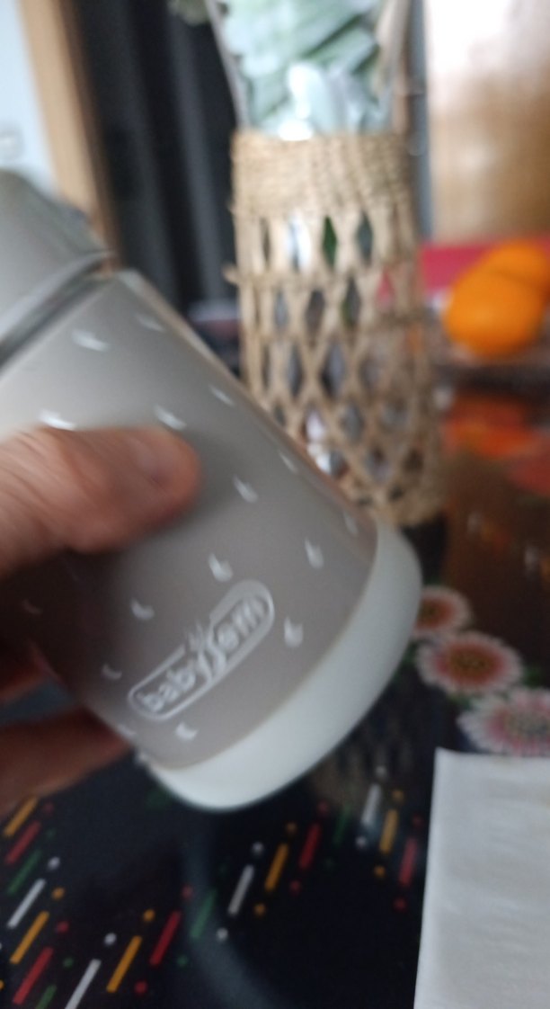 babyJem Bebek Termosu Bej Gri - Görsel 3