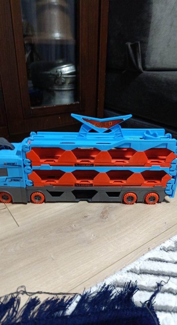 Mavi Oyuncak Kamyon - Görsel 2