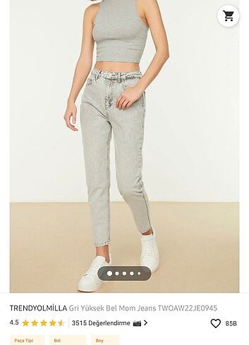Trendyol & Milla Gri jeans