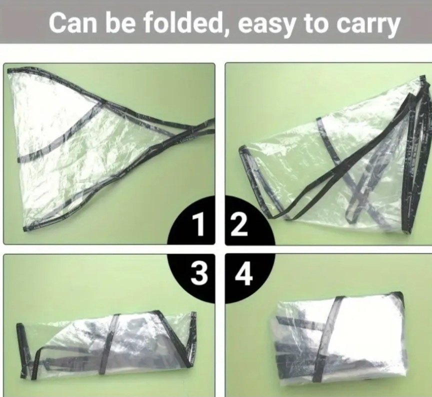 yağmur şapkası, yağmurluk şapka - Görsel 3