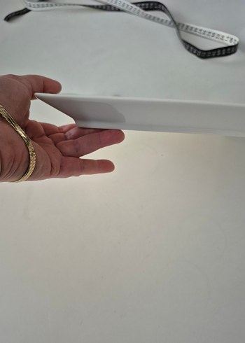 kare büyük boy porselen servis tabağı - Görsel 4