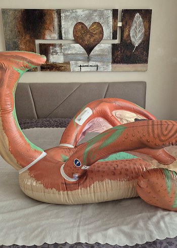 Dinozor Şişme deniz yatağı - Görsel 4