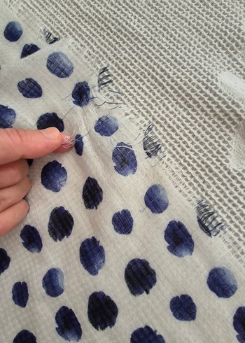 mavi jeans pareo - Görsel 5