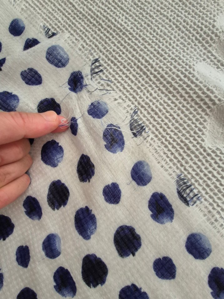 mavi jeans pareo - Görsel 5