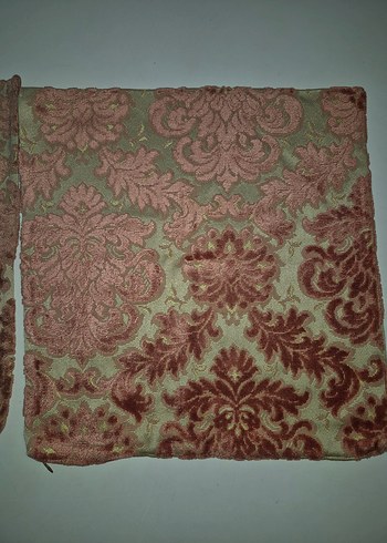 antika kadife parlak Kırlent Kılıfı - Görsel 7