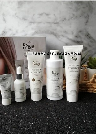 Dr. Cevdet Tuna WHİTE CORRECT AYDINLATICI SET