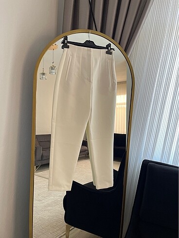 xs Beden Zara beyaz kumaş pantolon