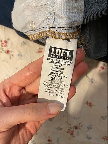 26 Beden loft natalie jean