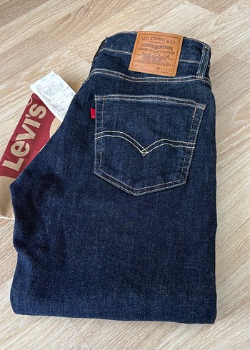 Levis Sifir Levis Koyu Mavi Denim Jean