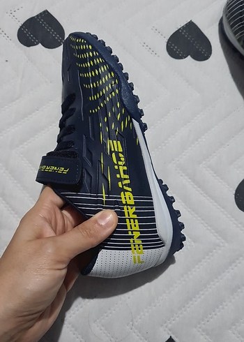 Koyu Mavi Erkek Çocuk Spor Ayakkabı sıfır gibi - Görsel 3