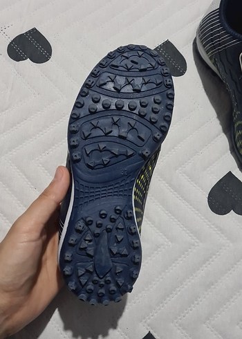 Koyu Mavi Erkek Çocuk Spor Ayakkabı sıfır gibi - Görsel 2