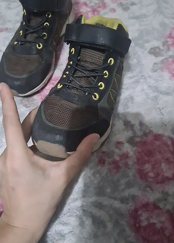 Kahverengi Erkek Çocuk Yılan Desenli Bot - Görsel 4