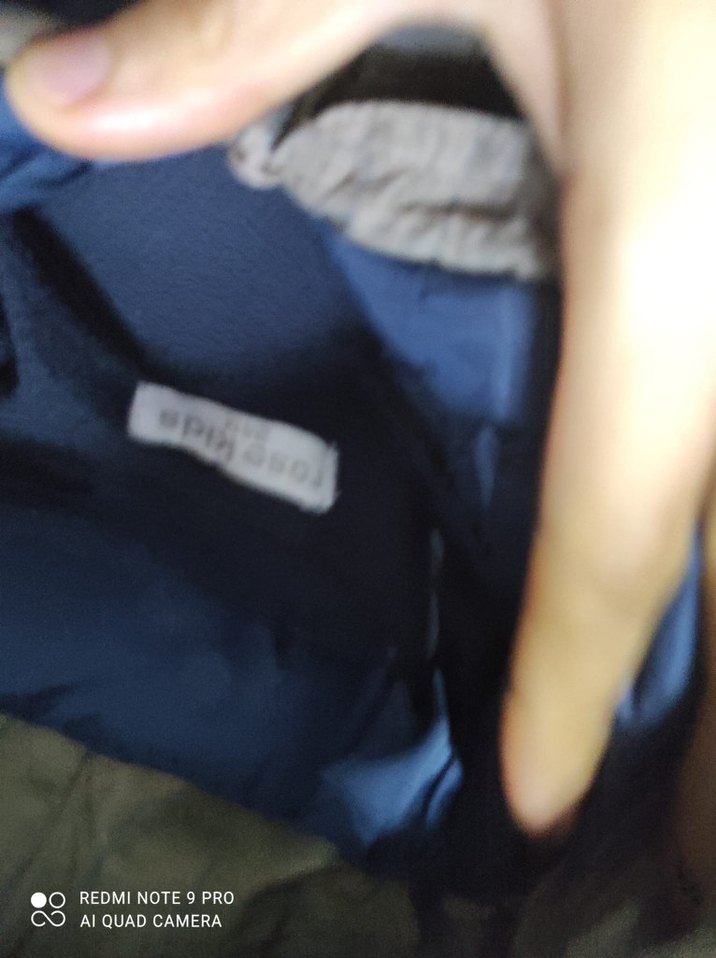 Koyu Mavi Fermuarlı Bebek Erkek Kayak Tulumu - Görsel 5