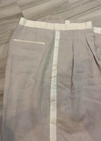 Hugo Boss Drapeli Bej Kadın Kumaş Pantolon