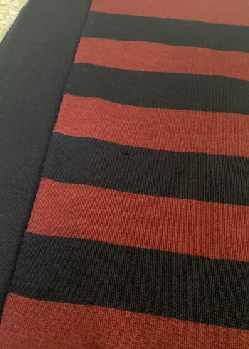 Bordo Lacivert Erkek Midi Atkı - Görsel 2