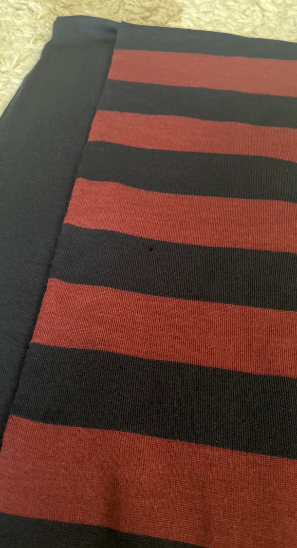 Bordo Lacivert Erkek Midi Atkı - Görsel 2