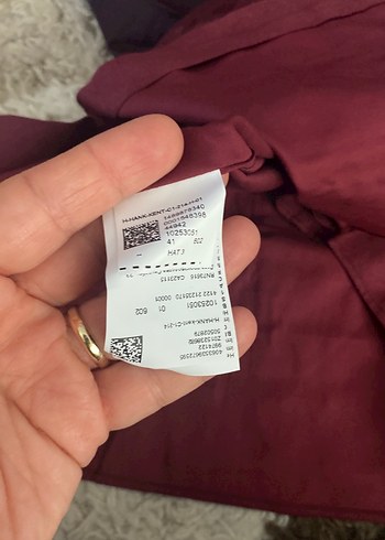 Bordo Düğmeli Erkek Gömlek - Görsel 3