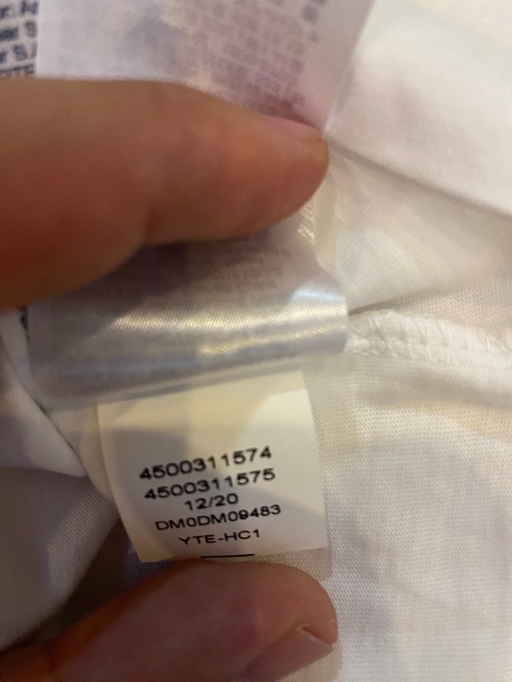 Tommy Hilfiger Beyaz Baskılı Kısa Kollu Tişört - Görsel 5