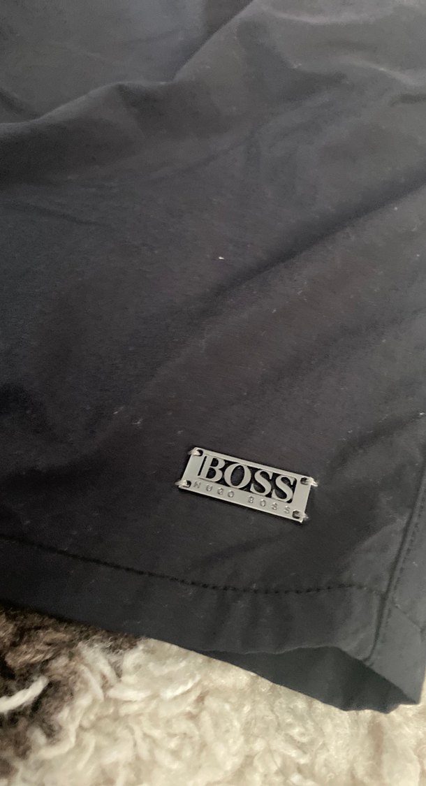 Siyah Mini Bol Kesim Erkek Şort - Görsel 4