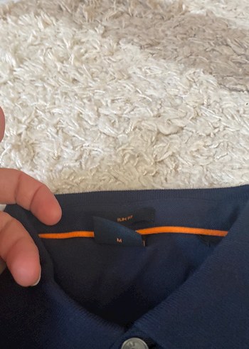 Erkek Lacivert Uzun Kollu Polo Tişört - Görsel 3