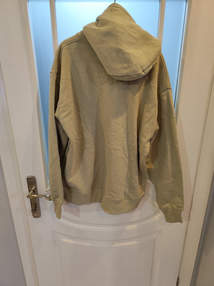 unisex oversize kapşonlu sweatshirt orjinal ihracat fazlası ürün - Görsel 2