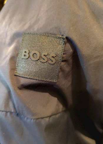 BOSS lacivert Fermuarlı Erkek Mont - Görsel 9