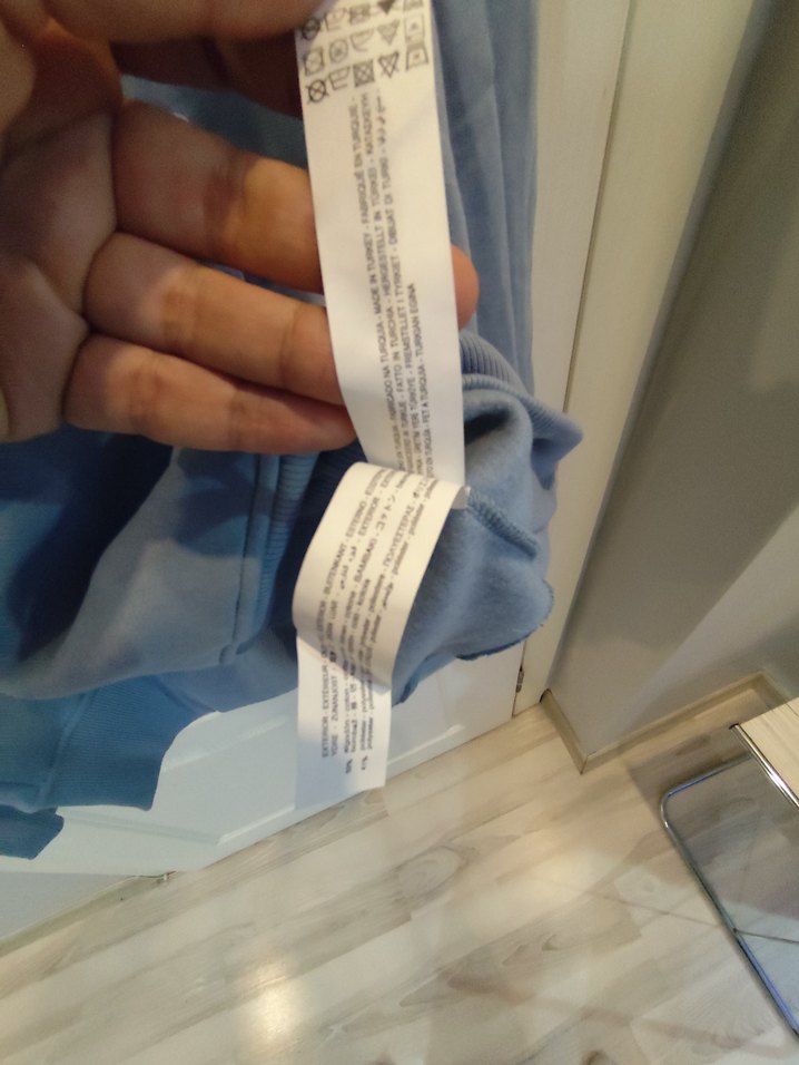 Gri Kapüşonlu Rahat Kesim Sweatshirt - Görsel 5