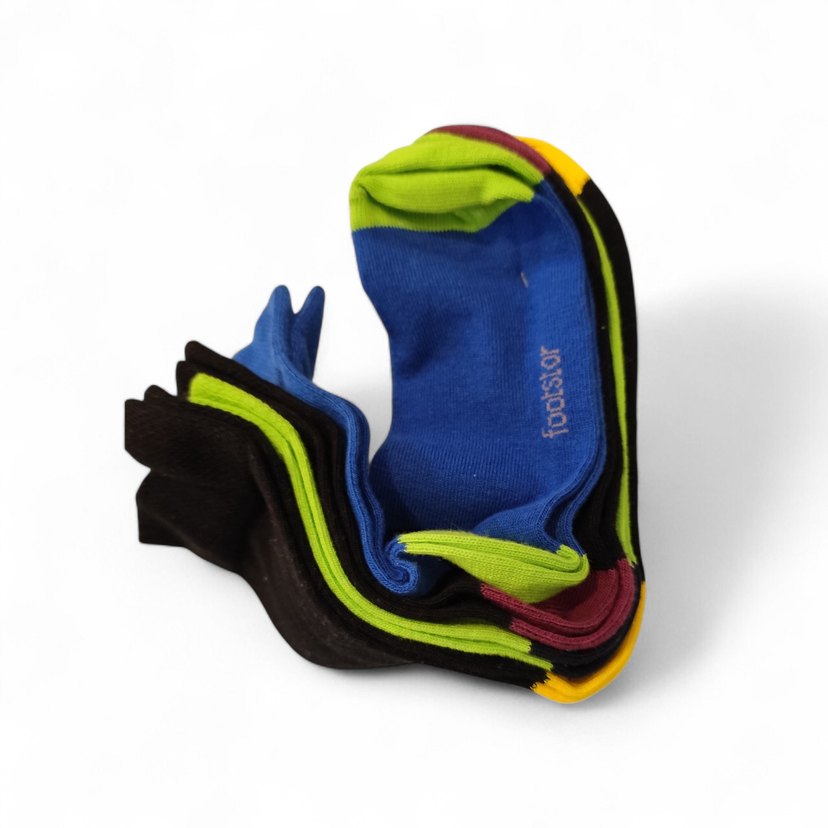 Renkli Mini Erkek Çorap Seti - Görsel 2