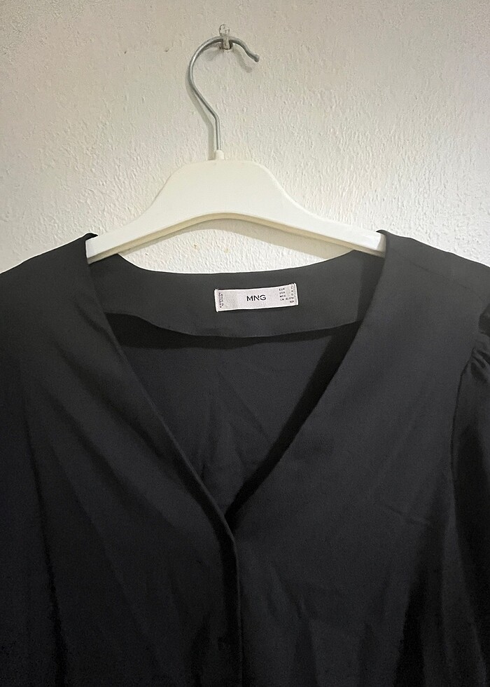 Mango Siyah Bluz - Görsel 2