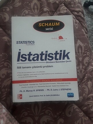 Schaum istatistik kitabi 