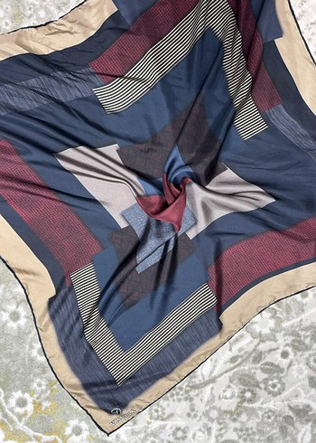 Bohem Çok Renkli Kadın Fular - Görsel 3