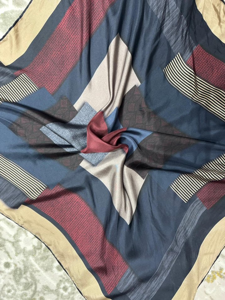 Bohem Çok Renkli Kadın Fular - Görsel 4