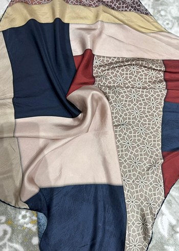 Bohem Çok Renkli Kadın Şal - Görsel 2