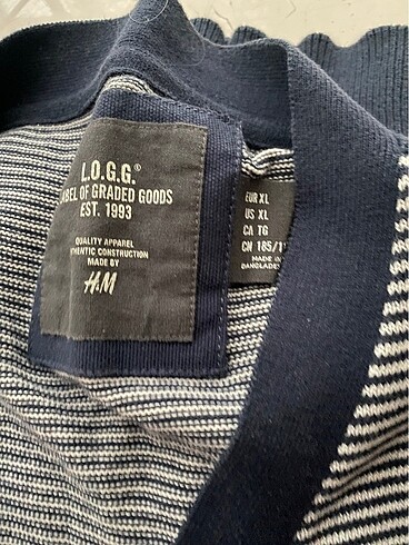 xl Beden gri Renk H&M hırka