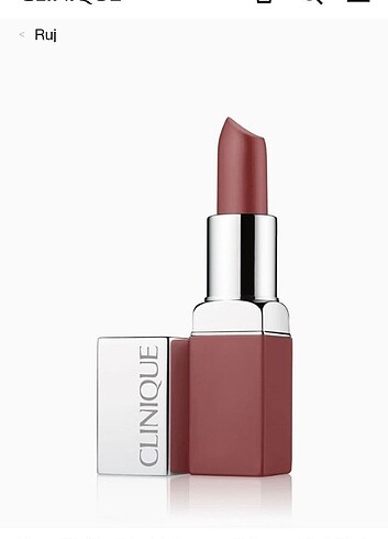 Clinique clinique pop matte ruj