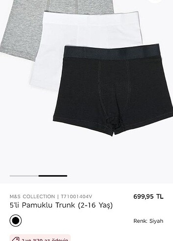Marks & Spencer M&S boxer