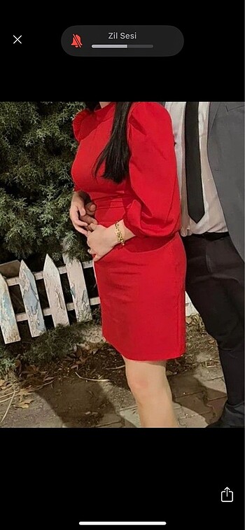Trendyolmilla kırmızı elbise