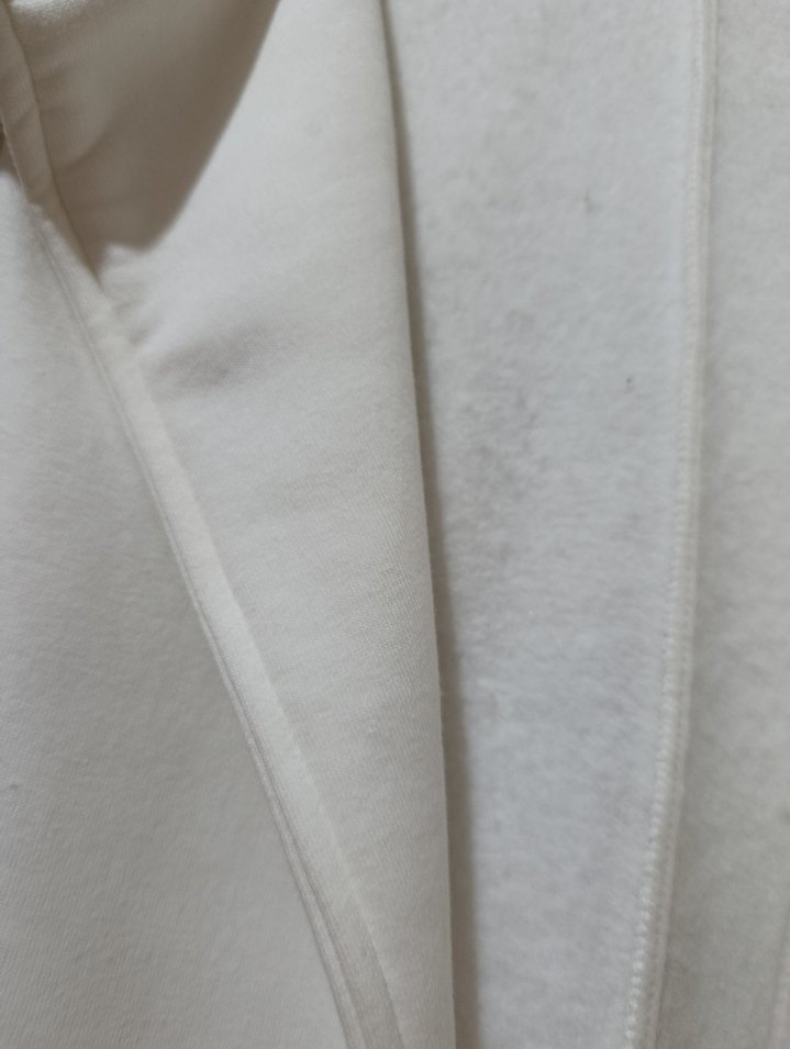 Uzun Beyaz Kadın Kaban - Görsel 4