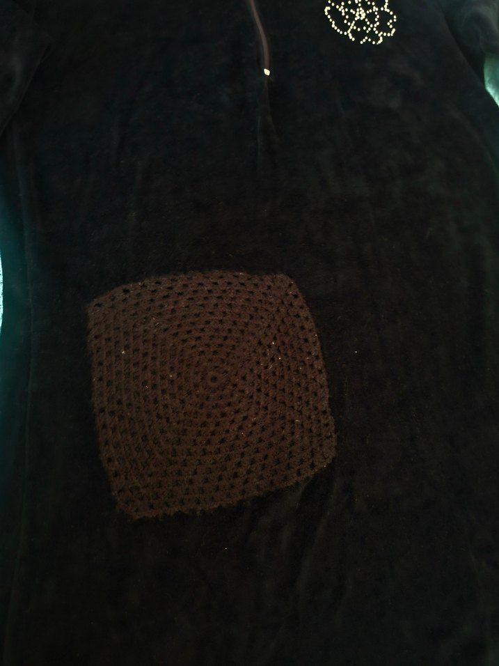 Kadife tunik - Görsel 4